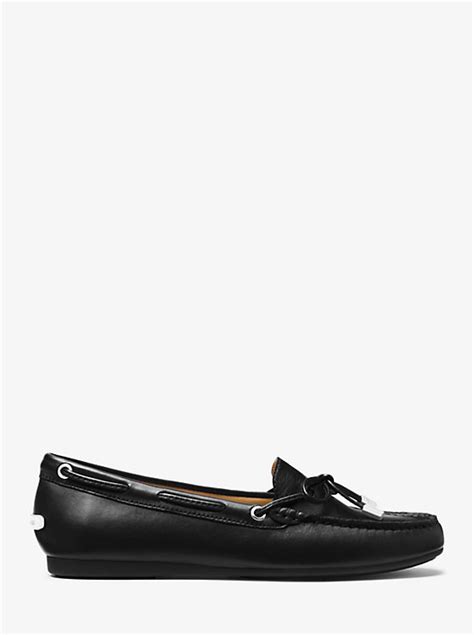 michael kors mokassin sutton|Sutton Leather Moccasin .